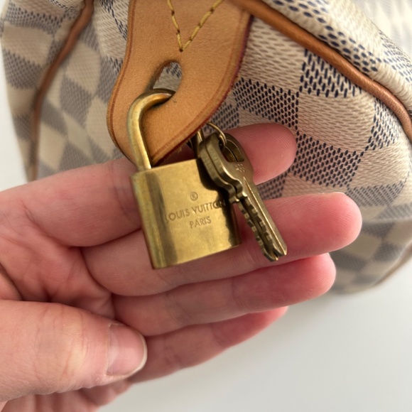 LV Speedy 35 - Damier Azur - Picture 6 of 14